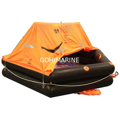 CCS, DNV-GL, EC, MED RMRS Approved SOLAS 6-35 Persons Rubber Throw Over Board Inflatable Life Raft