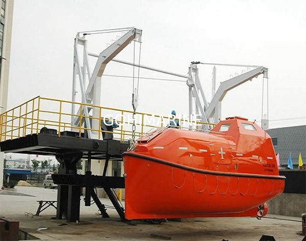SOLAS Approved FRP 26Persons Tanker Ships Totally Enclosed Motor Propelled Survival Craft TEMPSC