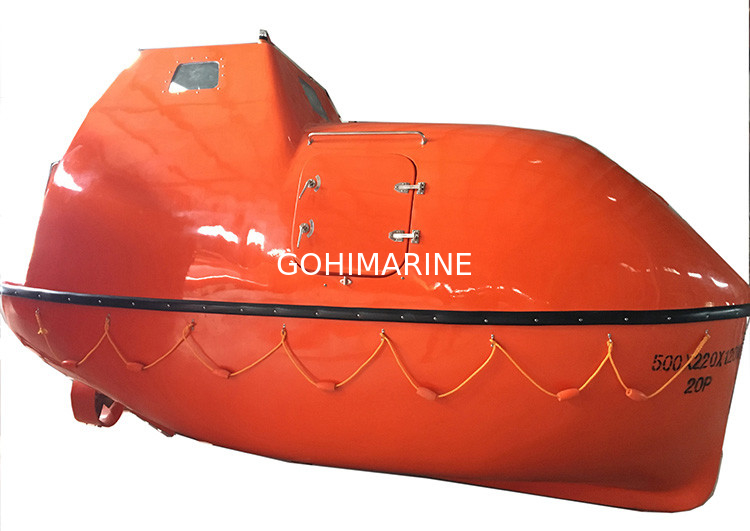 SOLAS Approved FRP 26Persons Tanker Ships Totally Enclosed Motor Propelled Survival Craft TEMPSC